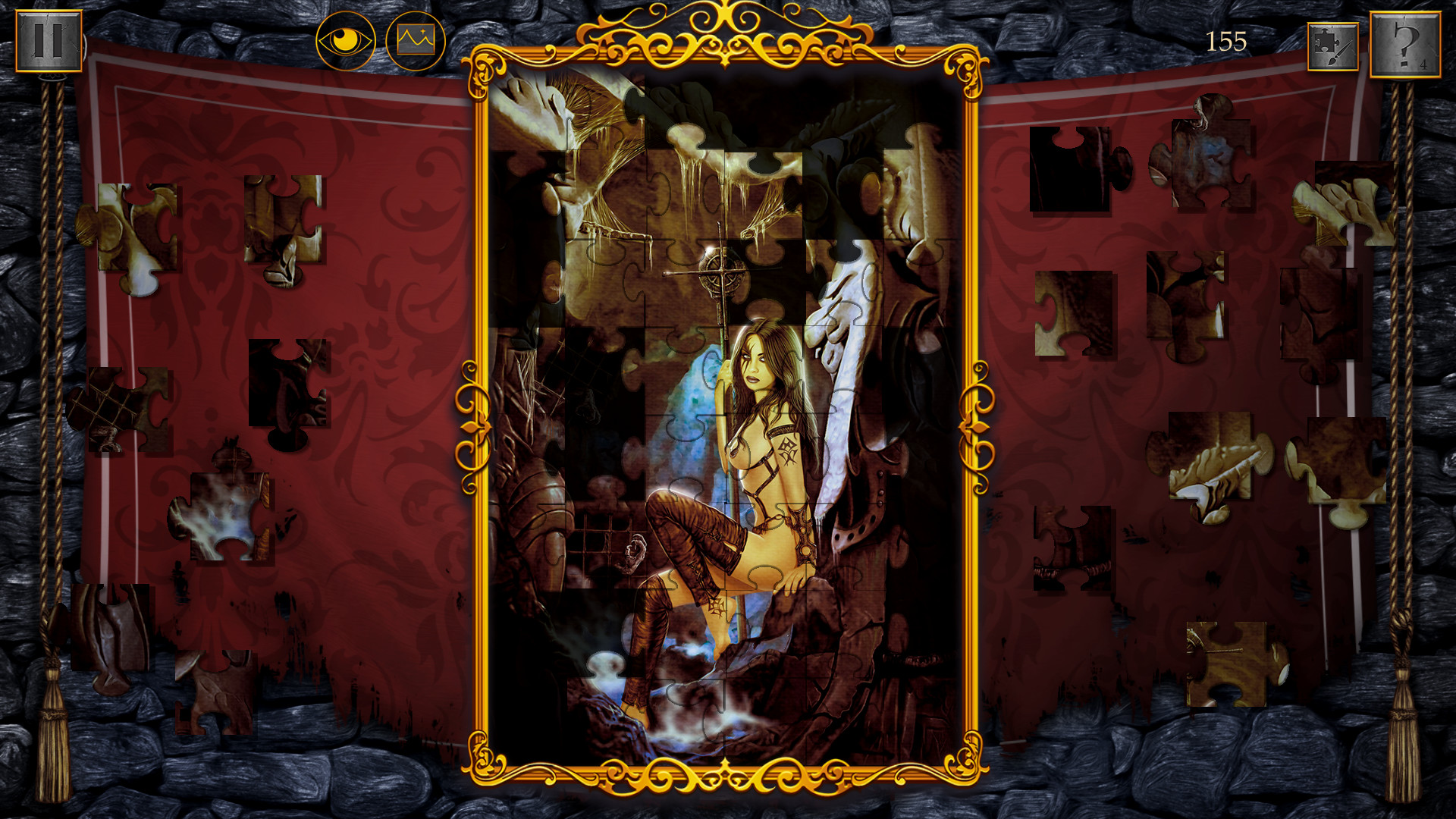 deepdarkfantasy,deepdarkfears dark fantasy: epic jigsaw puzzle